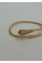 Heliophilia Silver Pulsera de Latón Dorada con Recubrimiento de Laca